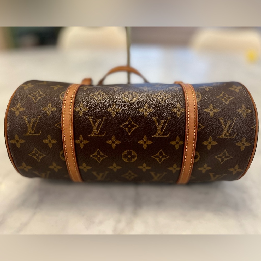 LOUIS VUITTON Monogram Canvas Papillon 30 Top Handle Bag - Picture 3 of 14